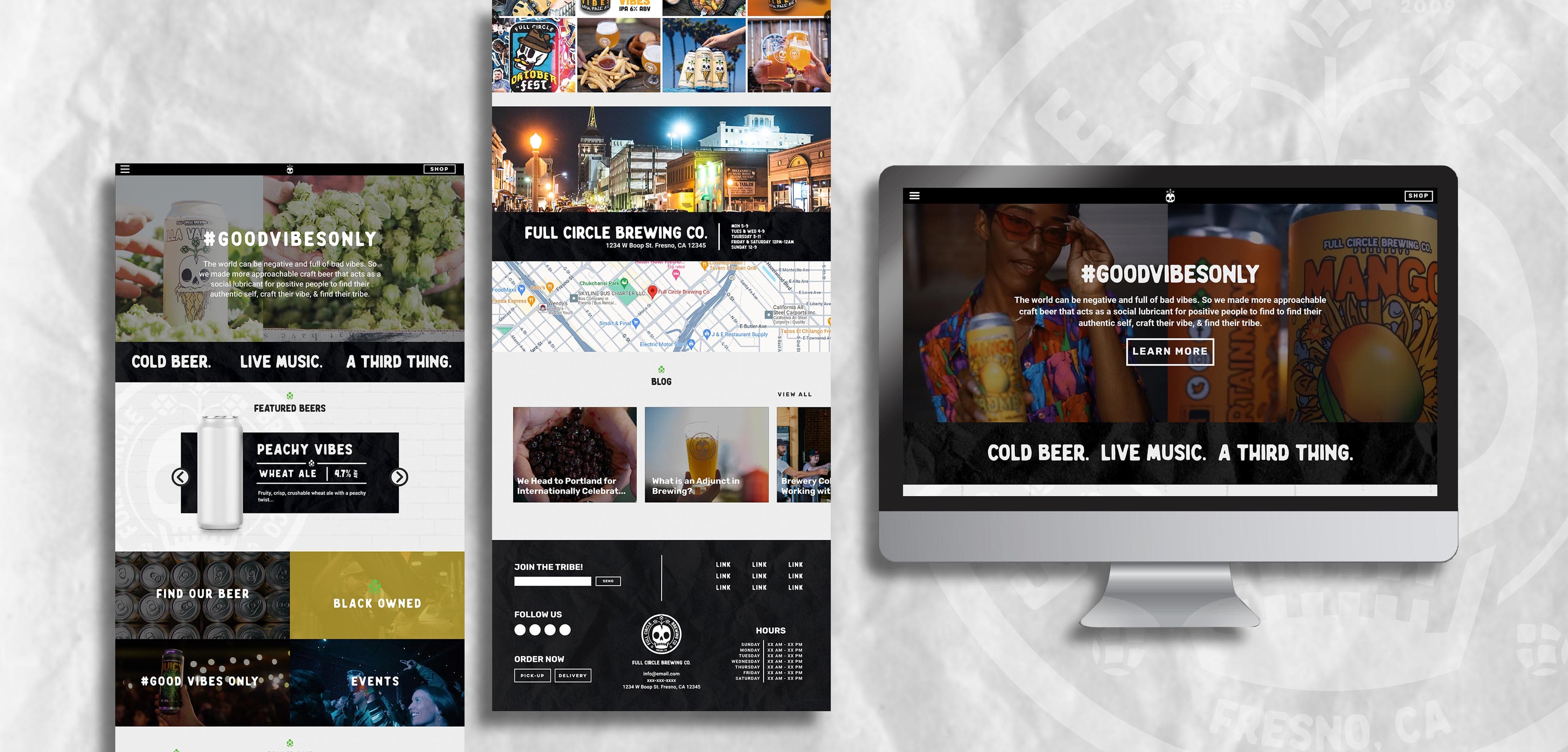 Full Circle Web UI Concept 1